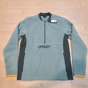 Oakley Half Zip Fluffy Fleece Sweatshirt Medium
